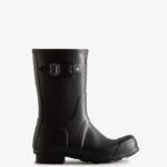 Hunter Men's Original Short Rain Boots Black