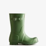 Hunter Men's Original Short Rain Boots Fell Green