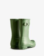 Hunter Men's Original Short Rain Boots Fell Green - Image 4