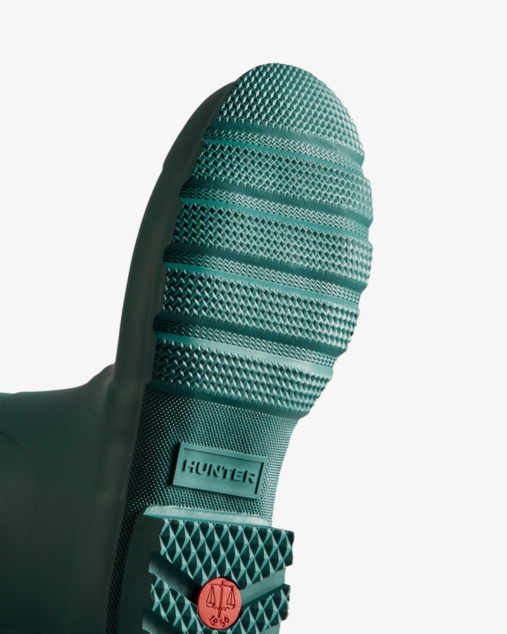 Hunter Men's Original Short Rain Boots Loch Awe Blue - Image 5