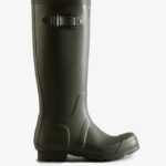 Hunter Men's Original Tall Rain Boots Dark Olive
