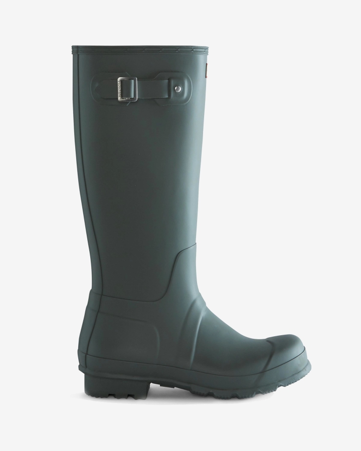 hunter_mens_original_tall_rain_boots_urban_grey.jpg Hunter Men's Original Tall Rain Boots Urban Grey - Image 1