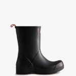 Hunter Men's Play Mid-Height Rain Boots Black