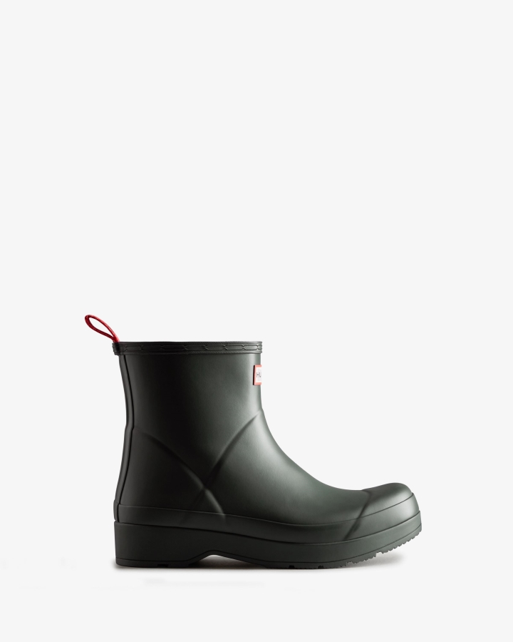hunter_mens_play_short_rain_boots_arctic_moss_green.jpg Hunter Men's Play Short Rain Boots Arctic Moss Green - Image 1