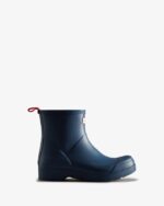 Hunter Men's Play Short Rain Boots Kerhuelen Navy - Image 2