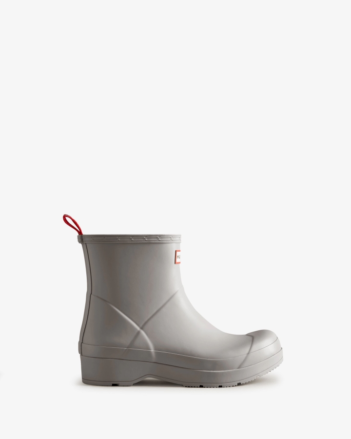 hunter_mens_play_short_rain_boots_zinc_grey.jpg Hunter Men's Play Short Rain Boots Zinc Grey - Image 1