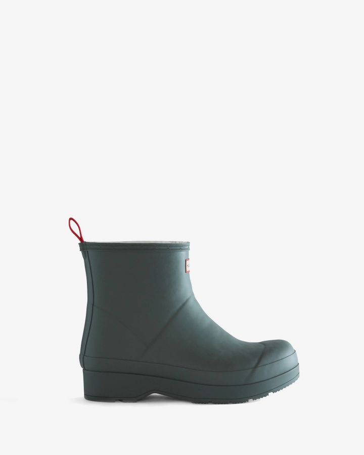 hunter_mens_play_vegan_shearling_insulated_short_rain_boots_urban_grey.jpg Hunter Men's Play Vegan Shearling Insulated Short Rain Boots Urban Grey - Image 1