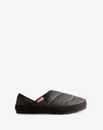Hunter Men's Puffer Slipper Black - Image 2