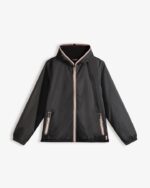 Hunter Men's Recycled Lightweight Packable Jacket Black - Image 3