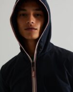 Hunter Men's Recycled Lightweight Packable Jacket Navy - Image 5