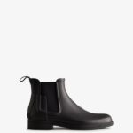 Hunter Men's Refined Slim Fit Chelsea Boots Black