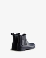 Hunter Men's Refined Slim Fit Chelsea Boots Navy - Image 4