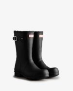 Hunter Men's Short Insulated Rain Boots Black - Image 3
