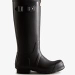 Hunter Men's Tall Insulated Rain Boots Black