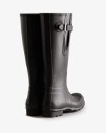 Hunter Men's Tall Side Adjustable Rain Boots Black - Image 4