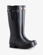 Hunter Men's Tall Side Adjustable Rain Boots Navy - Image 3