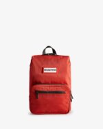 Hunter Mini Nylon Pioneer Top Clip Backpack Military Red