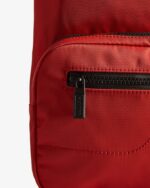 Hunter Mini Nylon Pioneer Top Clip Backpack Military Red - Image 5