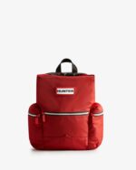 Hunter Mini Top Clip Backpack - Nylon Military Red - Image 2