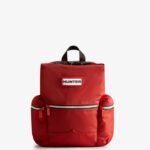 Hunter Mini Top Clip Backpack - Nylon Military Red