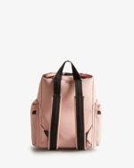 Hunter Mini Top Clip Backpack - Rubberized Leather Azalea Pink - Image 4