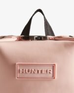 Hunter Mini Top Clip Backpack - Rubberized Leather Azalea Pink - Image 5