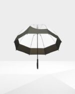 Hunter Moustache Bubble Umbrella Dark Olive - Image 3