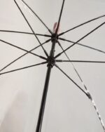 Hunter Moustache Bubble Umbrella Military Red - Image 4