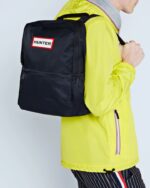 Hunter Nylon Backpack Black - Image 4