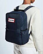 Hunter Nylon Backpack Navy