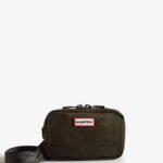 Hunter Nylon Keeper Phone Pouch Dark Olive