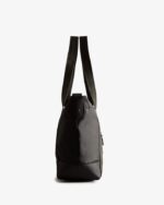 Hunter Nylon Medium Top Clip Tote Bag Black - Image 4