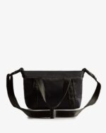 Hunter Nylon Mini Top Clip Tote Bag Black - Image 3