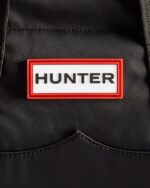 Hunter Nylon Mini Top Clip Tote Bag Black - Image 5