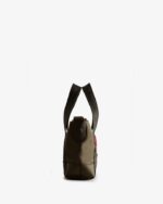 Hunter Nylon Mini Top Clip Tote Bag Dark Olive - Image 4
