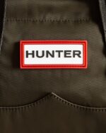 Hunter Nylon Mini Top Clip Tote Bag Dark Olive - Image 5