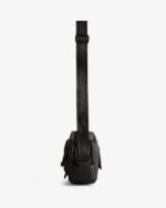 Hunter Nylon Three-Way Top Clip Crossbody Bag Black - Image 4