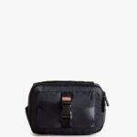 Hunter Nylon Three-Way Top Clip Crossbody Bag Navy