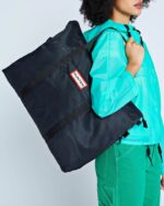 Hunter Nylon Weekend Bag Black - Image 2
