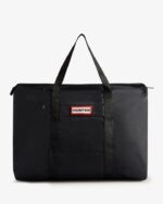 Hunter Nylon Weekend Bag Black - Image 3