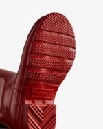 Hunter Original Big Kids (5-11 Years) Gloss Rain Boots Military Red - Image 5