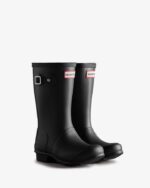 Hunter Original Big Kids (5-11 Years) Rain Boots Black - Image 3