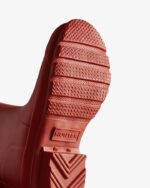 Hunter Original Big Kids (5-11 Years) Rain Boots Military Red - Image 5