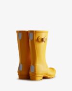 Hunter Original Big Kids (5-11 Years) Rain Boots Yellow - Image 4