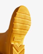 Hunter Original Big Kids (5-11 Years) Rain Boots Yellow - Image 5