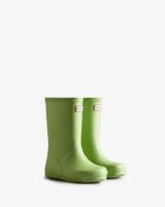 Hunter Original Kids First (18 Months-8 Years) Rain Boots Bracken Green - Image 3