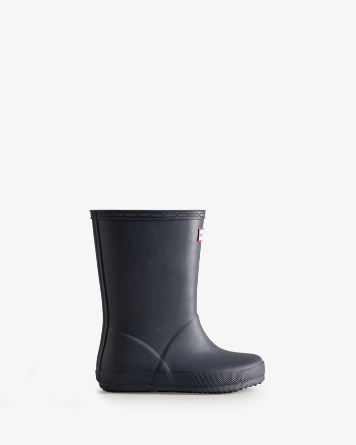 Hunter Original Kids First (18 Months-8 Years) Rain Boots Navy - Image 1
