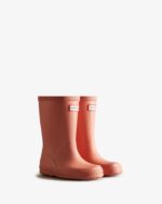 Hunter Original Kids First (18 Months-8 Years) Rain Boots Rough Pink - Image 3