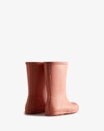 Hunter Original Kids First (18 Months-8 Years) Rain Boots Rough Pink - Image 4