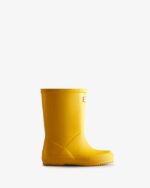 Hunter Original Kids First (18 Months-8 Years) Rain Boots Yellow - Image 2